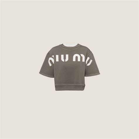 miu miu club tee|miumiu sweatshirts for women.